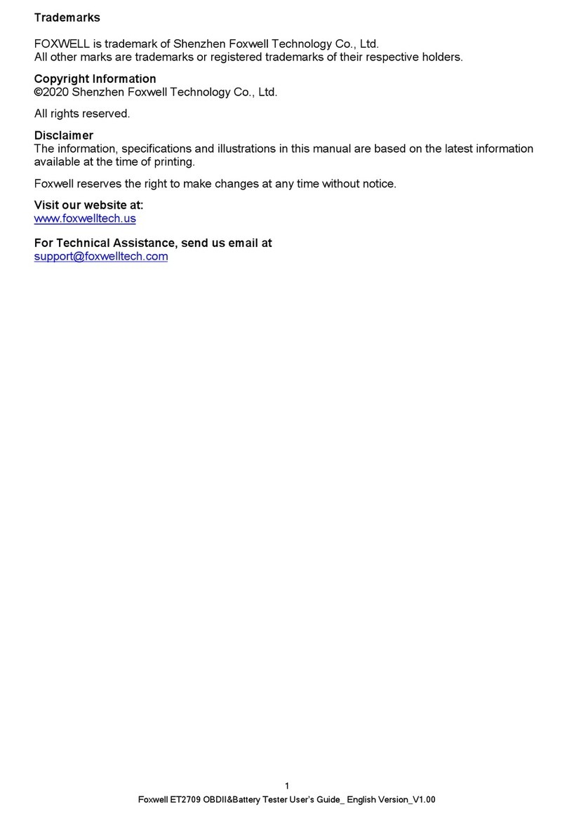 Foxwell ET2709 manual