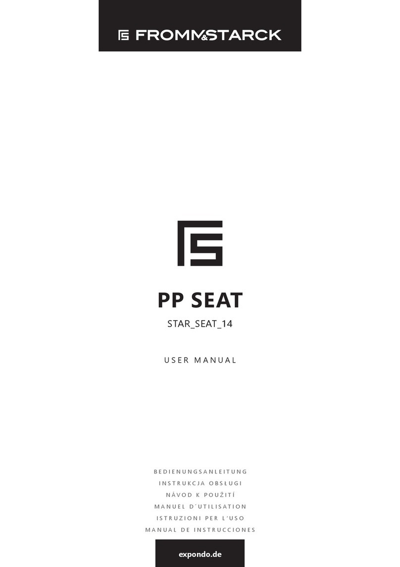 Fromm&Starck PP SEAT STAR-SEAT-14 User manual