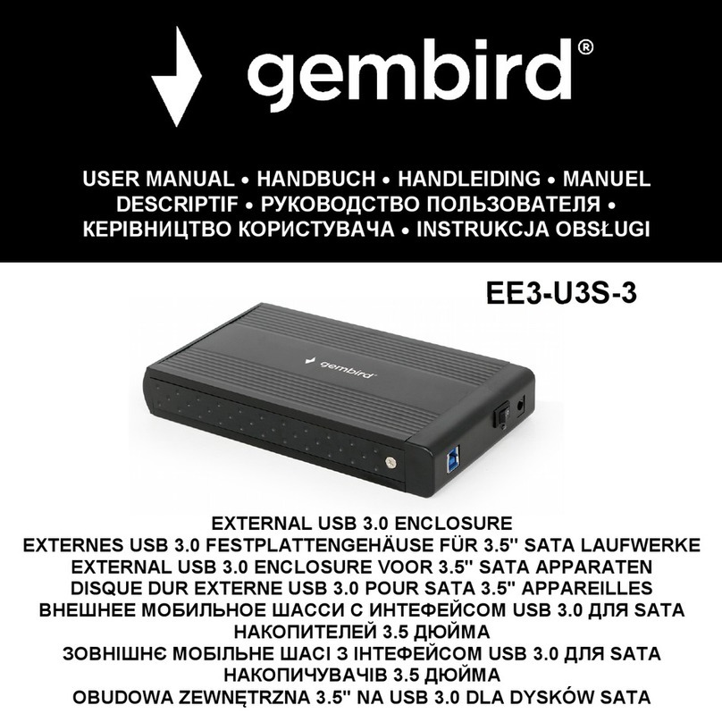 Gembird EE3-U3S-3 user manual