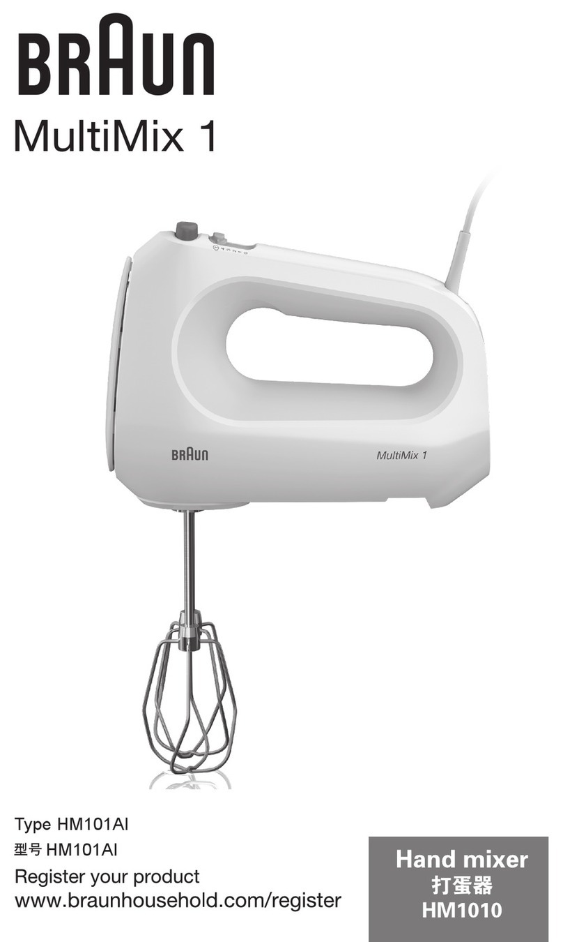 Braun HM 101AI User manual