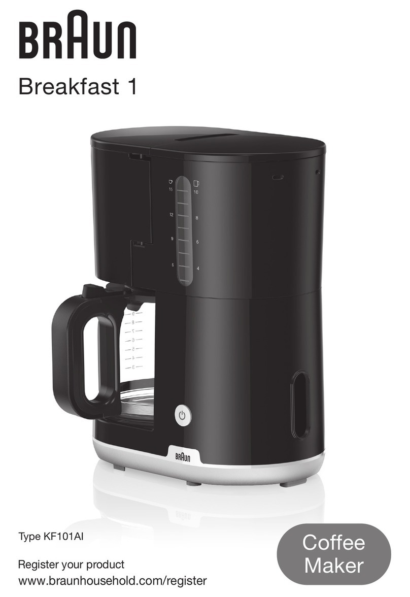 Braun KF101AI User manual