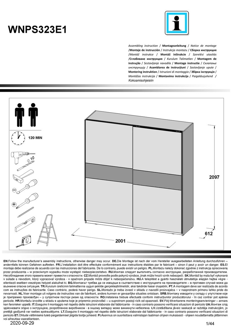 Forte WNPS323E1 Assembling Instruction