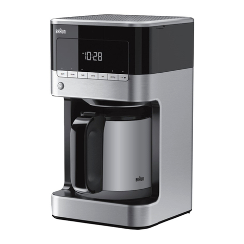 Braun KF 7125 User manual