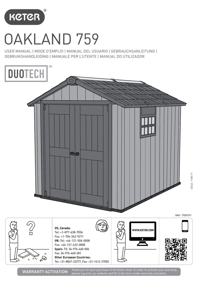 Keter 17201311 User manual
