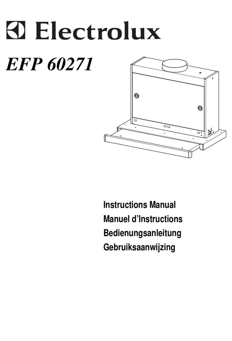 Electrolux EFP 60271 instruction manual