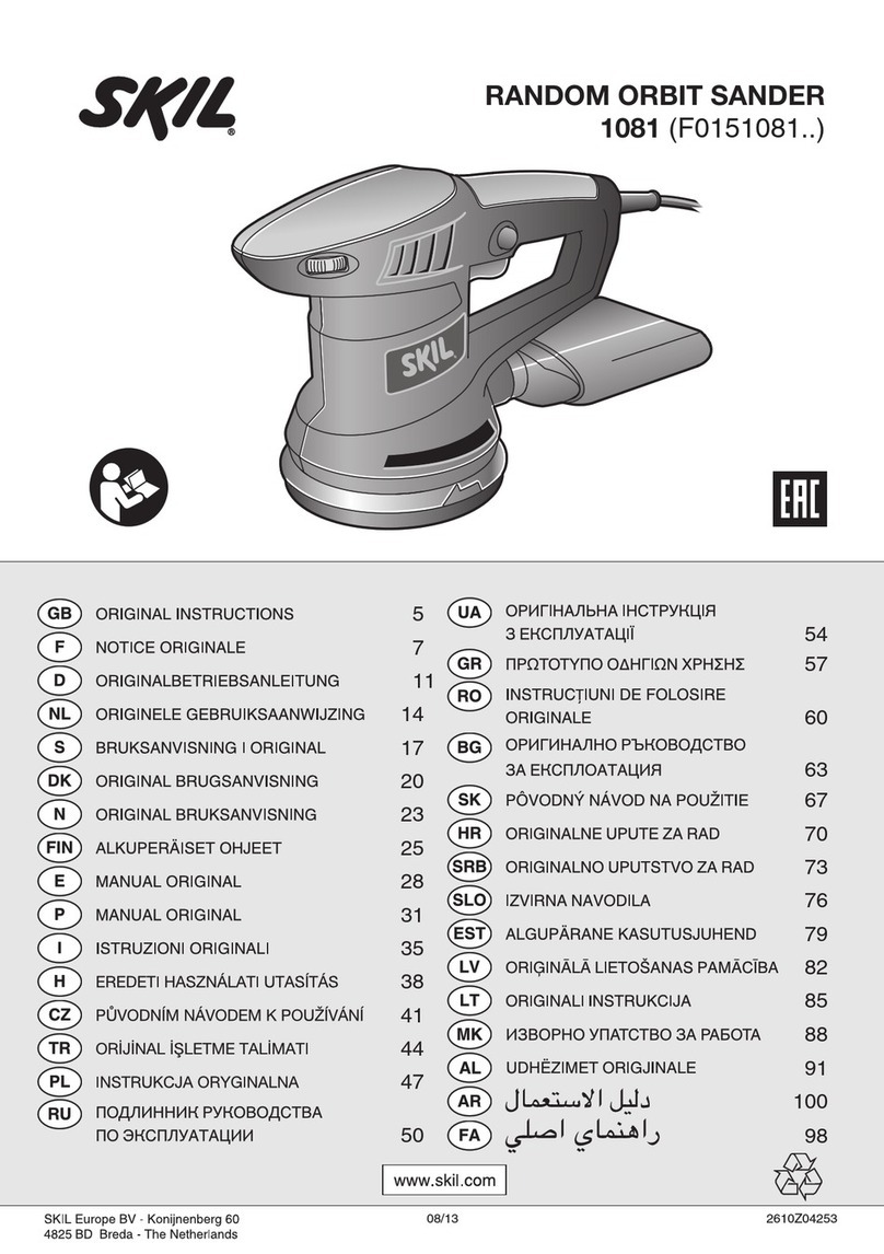 Skil 1081 User manual
