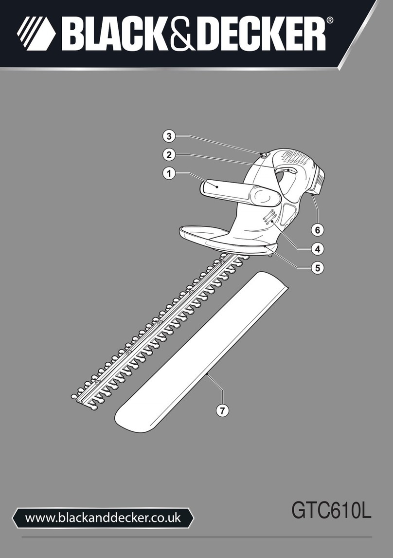 Black & Decker GTC610L User manual