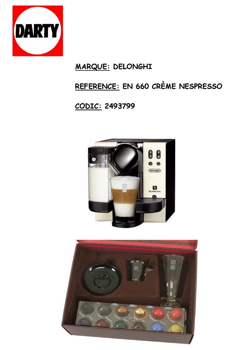 DeLonghi EN660 manual