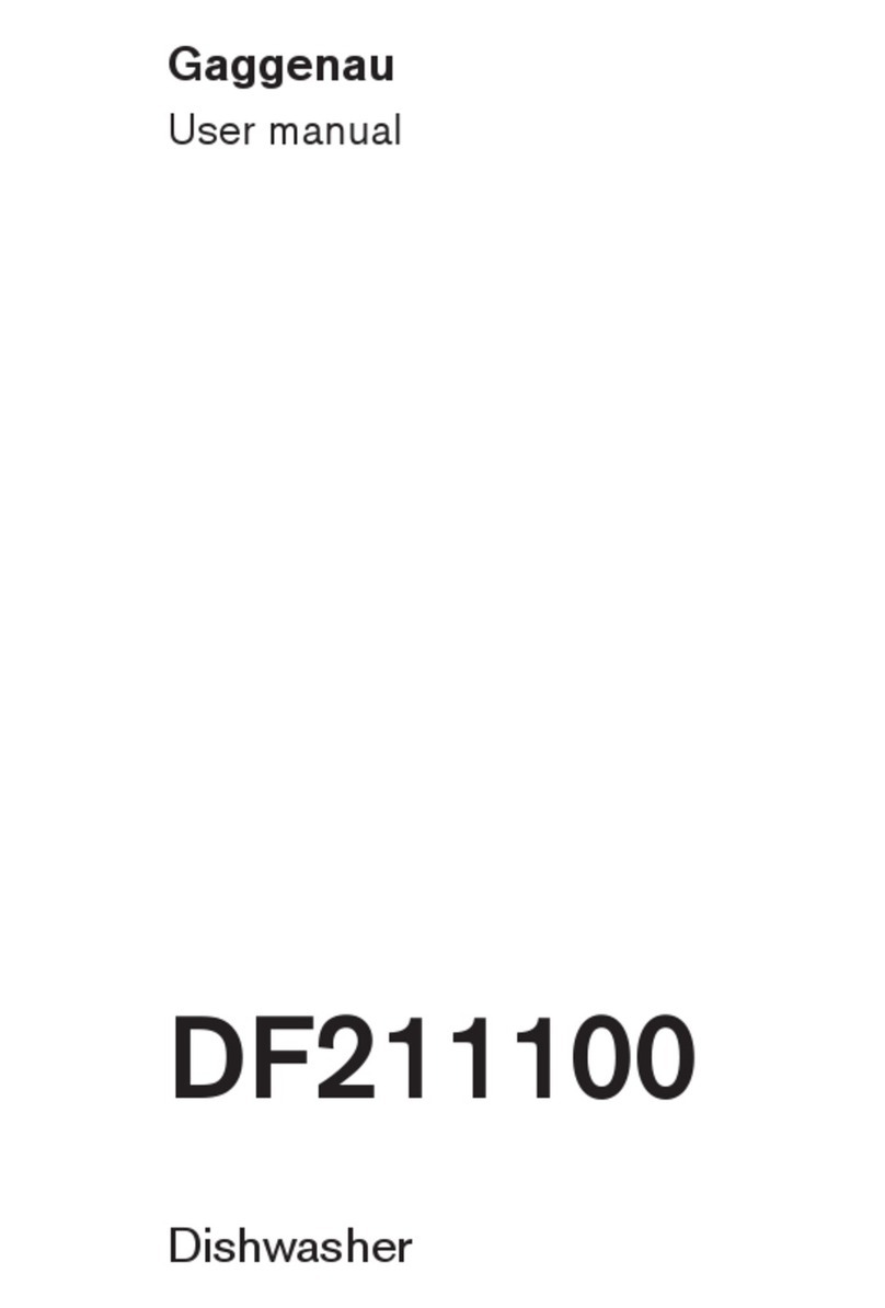 Gaggenau DF211100 user manual
