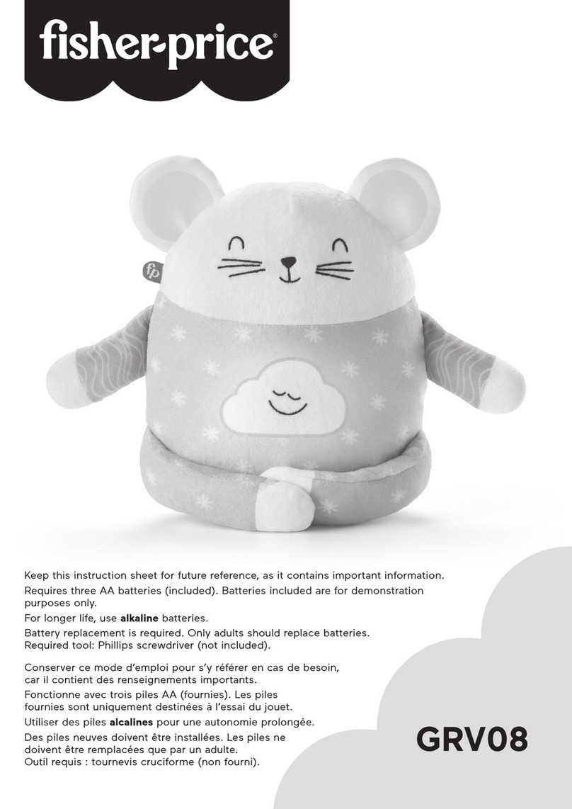 Fisher-Price GRV08 quick start guide