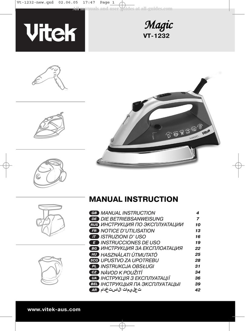 Vitek Magic VT-1232 User manual
