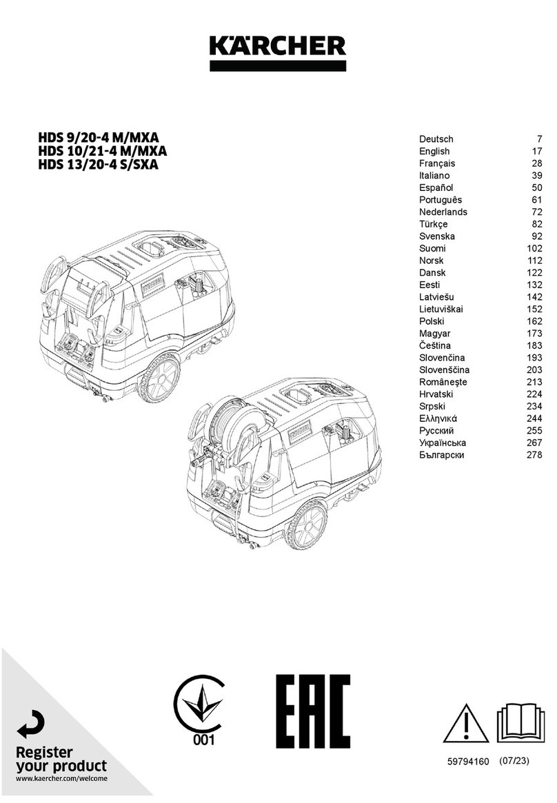 Kärcher HDS 9/20-4 M/MXA manual
