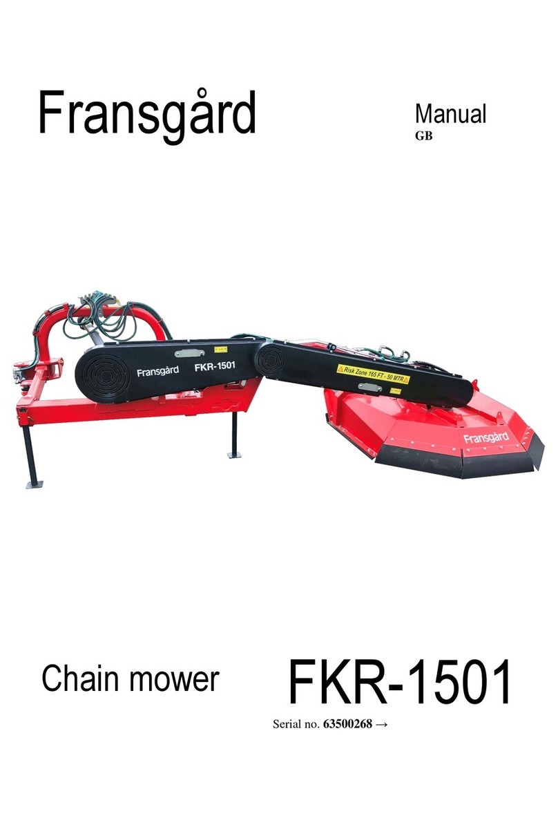 Fransgard FKR-1501 manual