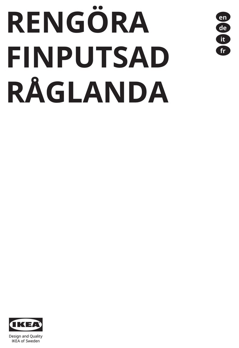 IKEA RENGÖRA User manual