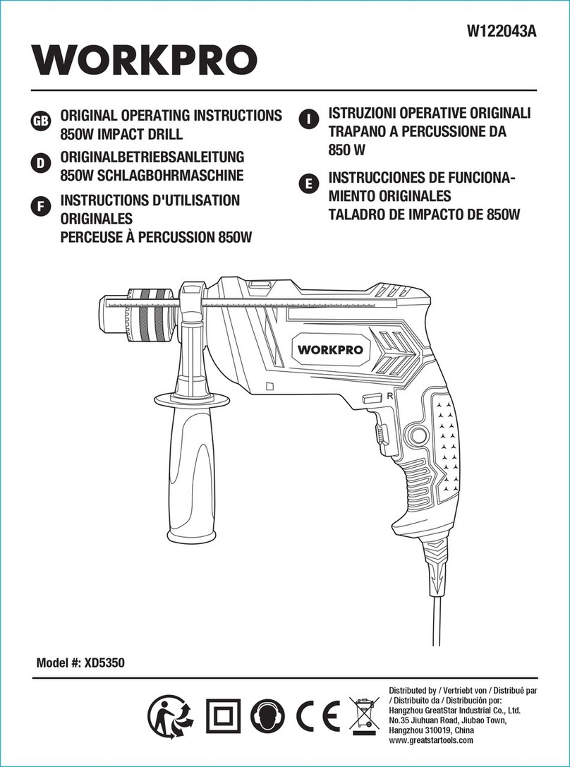 WorkPro XD5350 Original operating instructions
