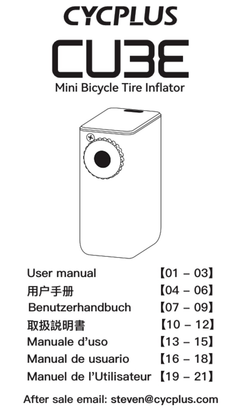 Cycplus CUBE user manual