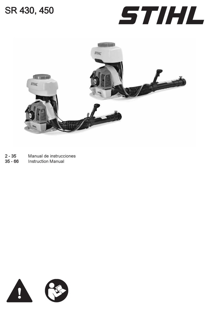Stihl SR 430 User manual