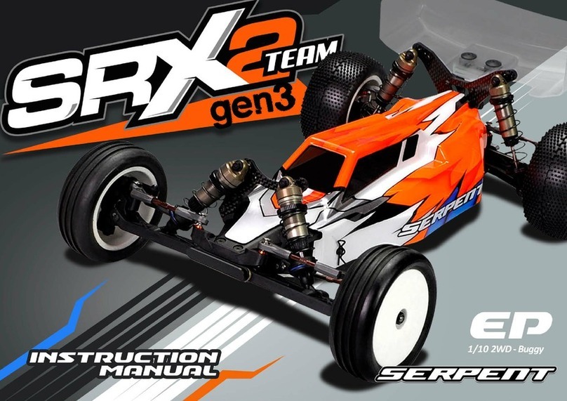 Serpent Spyder SRX2 Gen3 Team 1/10 EP User manual