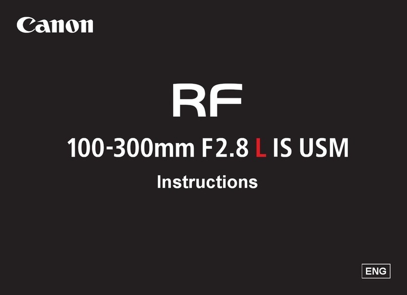 Canon 100-300mm F2.8 L IS USM instructions