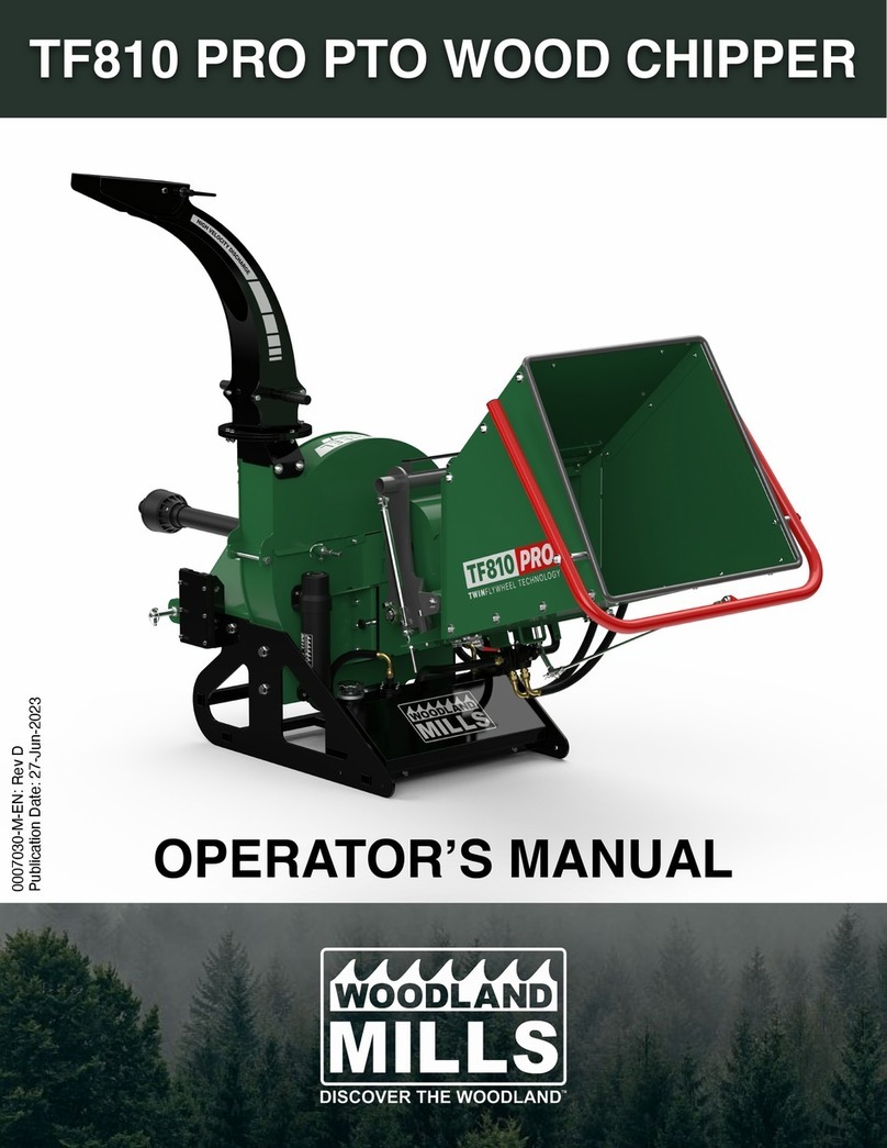 Woodland Mills TF810 PRO User manual