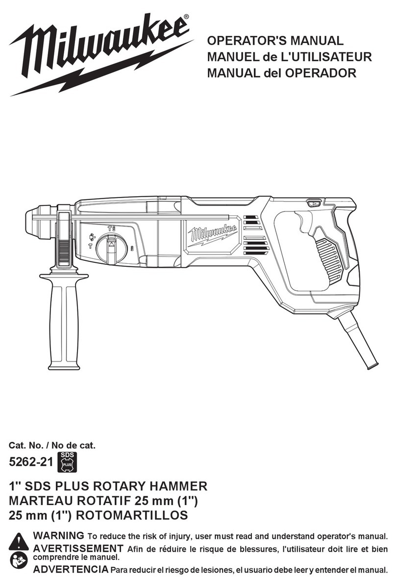 Milwaukee 5262-21 User manual