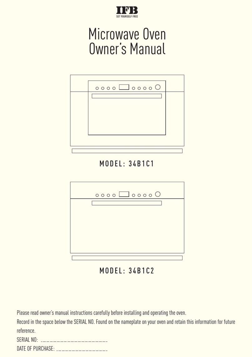IFB 34B1C1 owner's manual