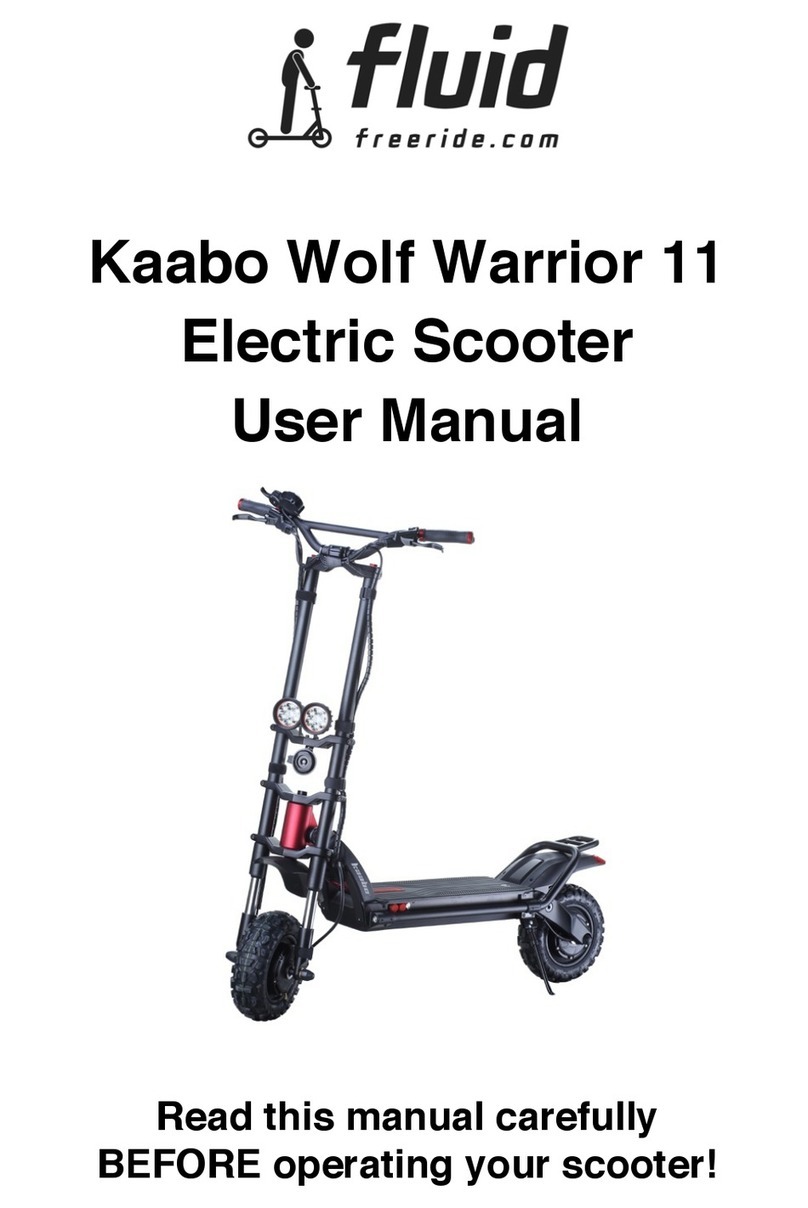 Fluid Kaabo Wolf Warrior 11 user manual