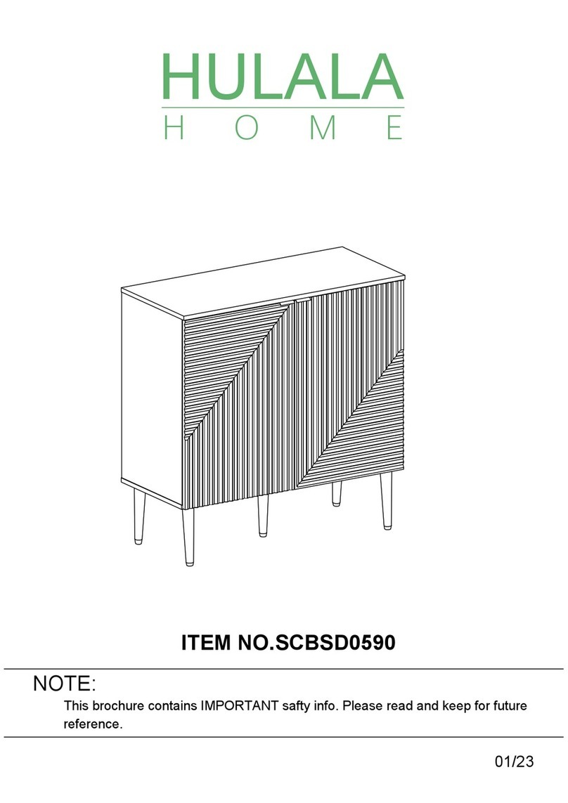 HULALA HOME SCBSD0590 User manual HULALA HOME SCBSD0590 User manual