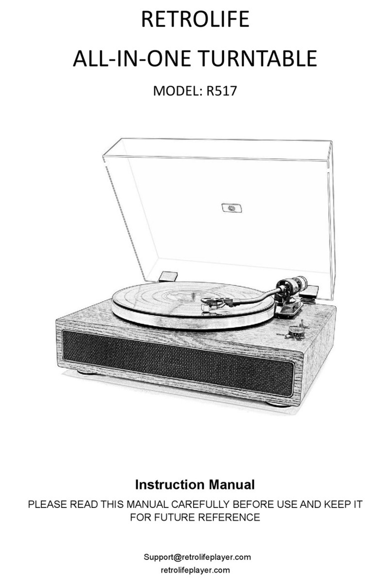 Retrolife R517 instruction manual