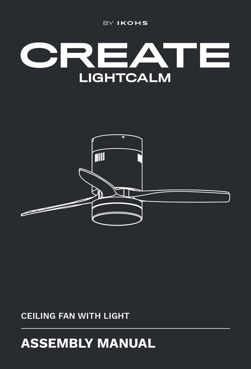 IKOHS CREATE LIGHTCALM Assembly manual