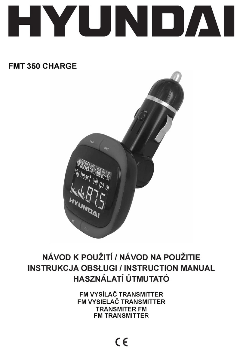 Hyundai FMT 350 CHARGE User manual