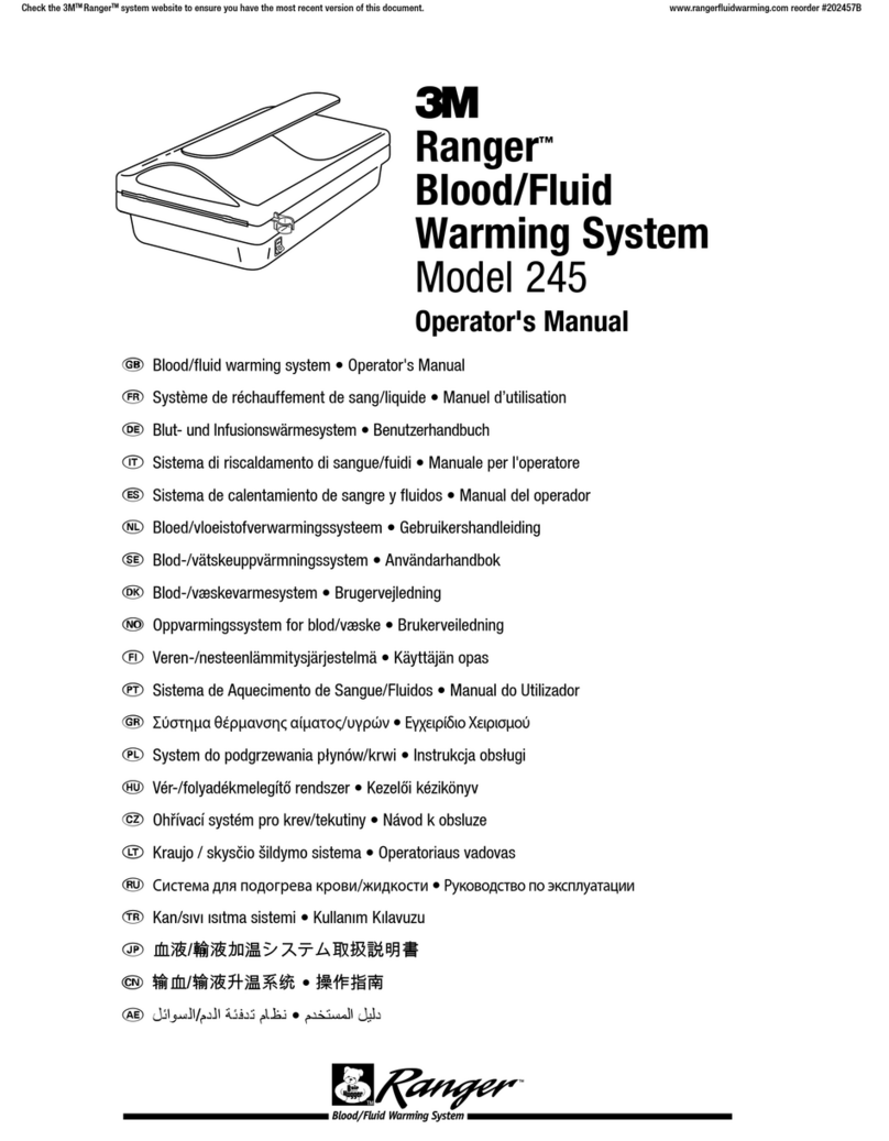 3M Ranger 245 User manual