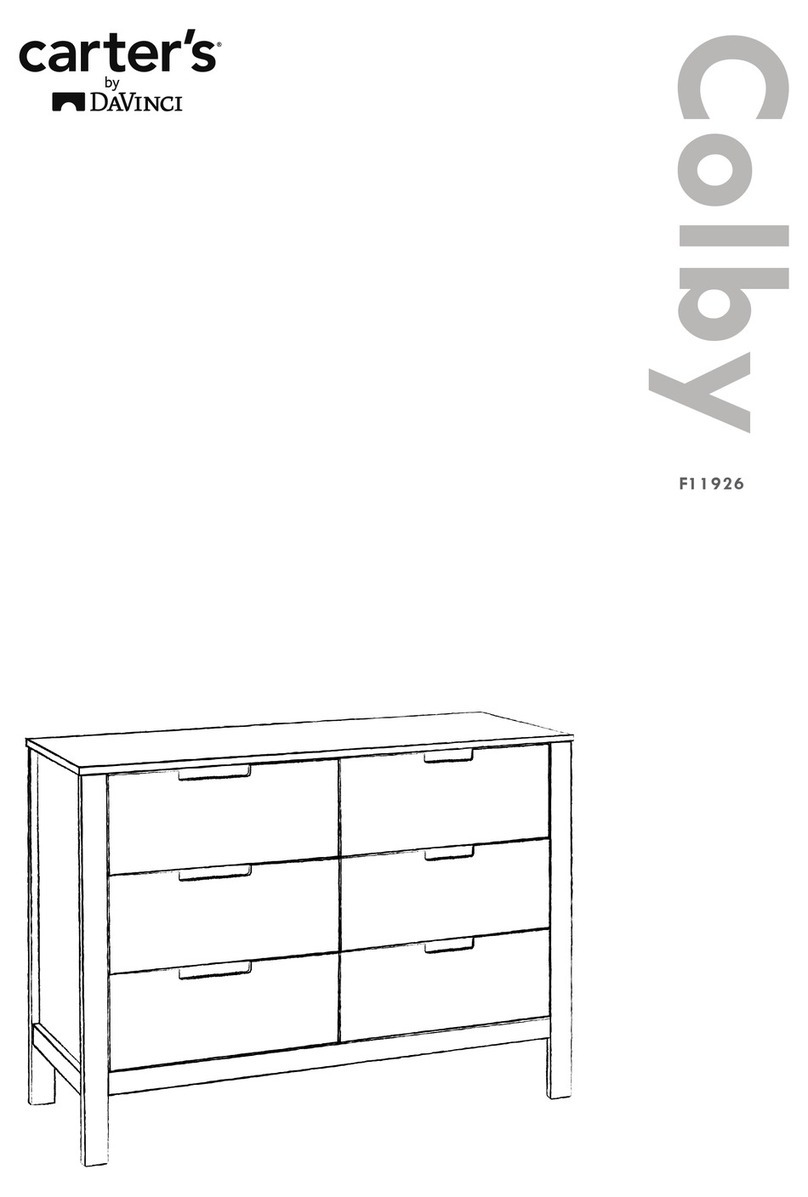 DaVinci Carter's Colby F11926 User manual
