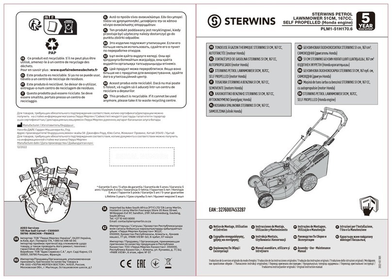 STERWINS PLM1-51H170.6 User manual