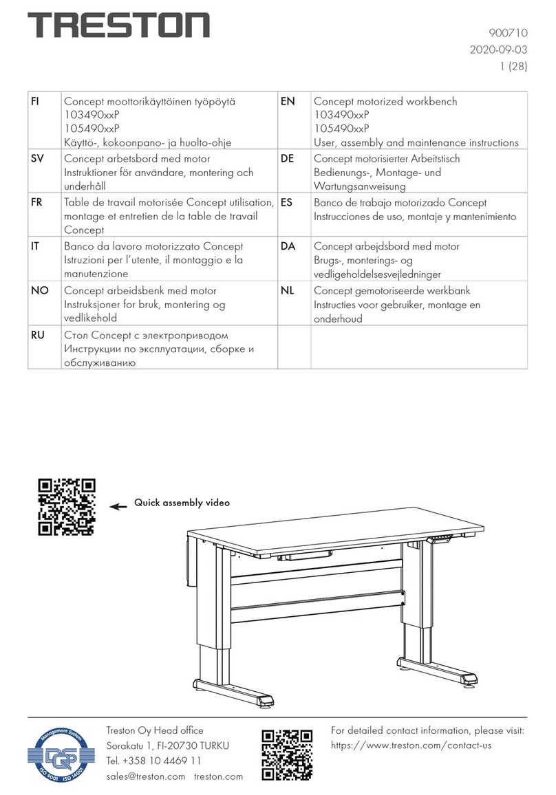 treston 103490 P Series instructions