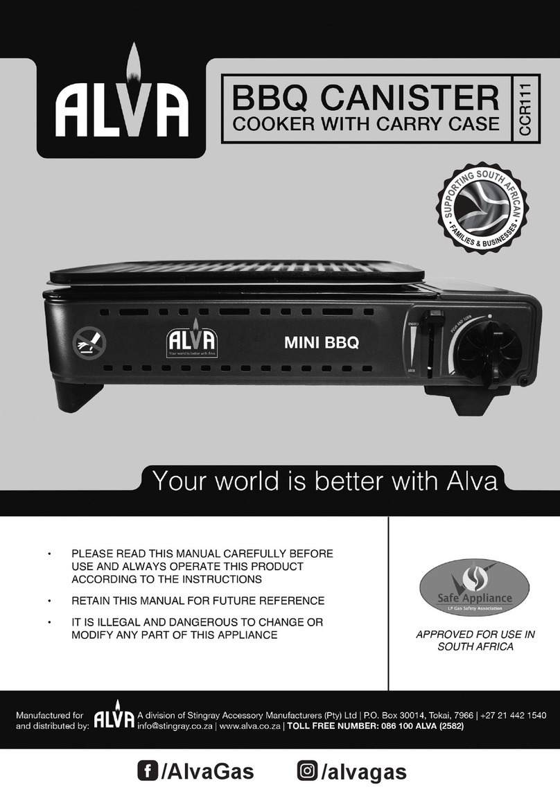 Alva CCR111 manual