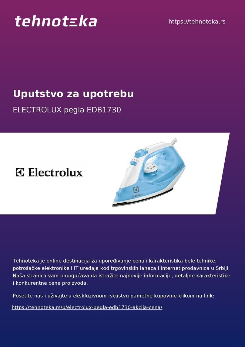 Electrolux EDB1730 Instruction book