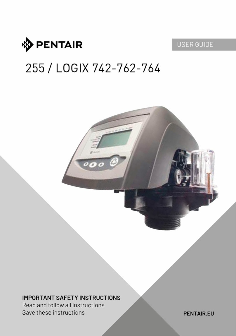 Pentair Logix 762 User manual