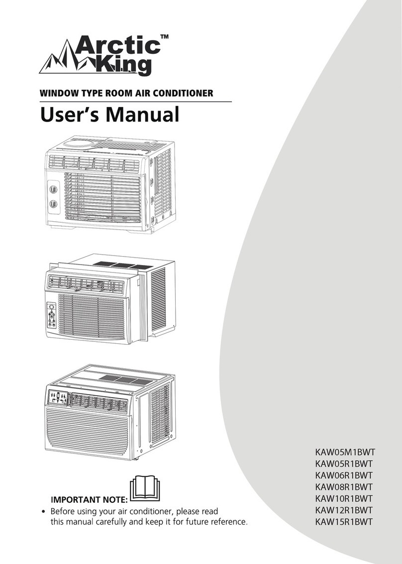 Arctic King KAW05M1BWT User manual