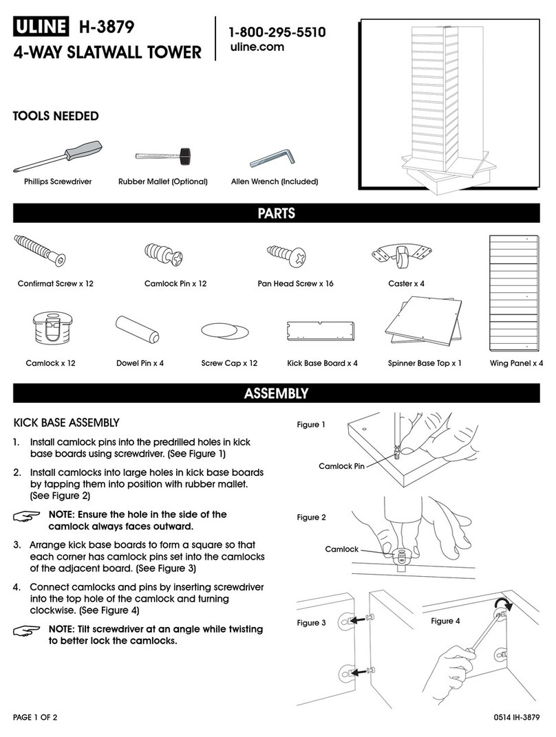 U-Line H-3879 User manual