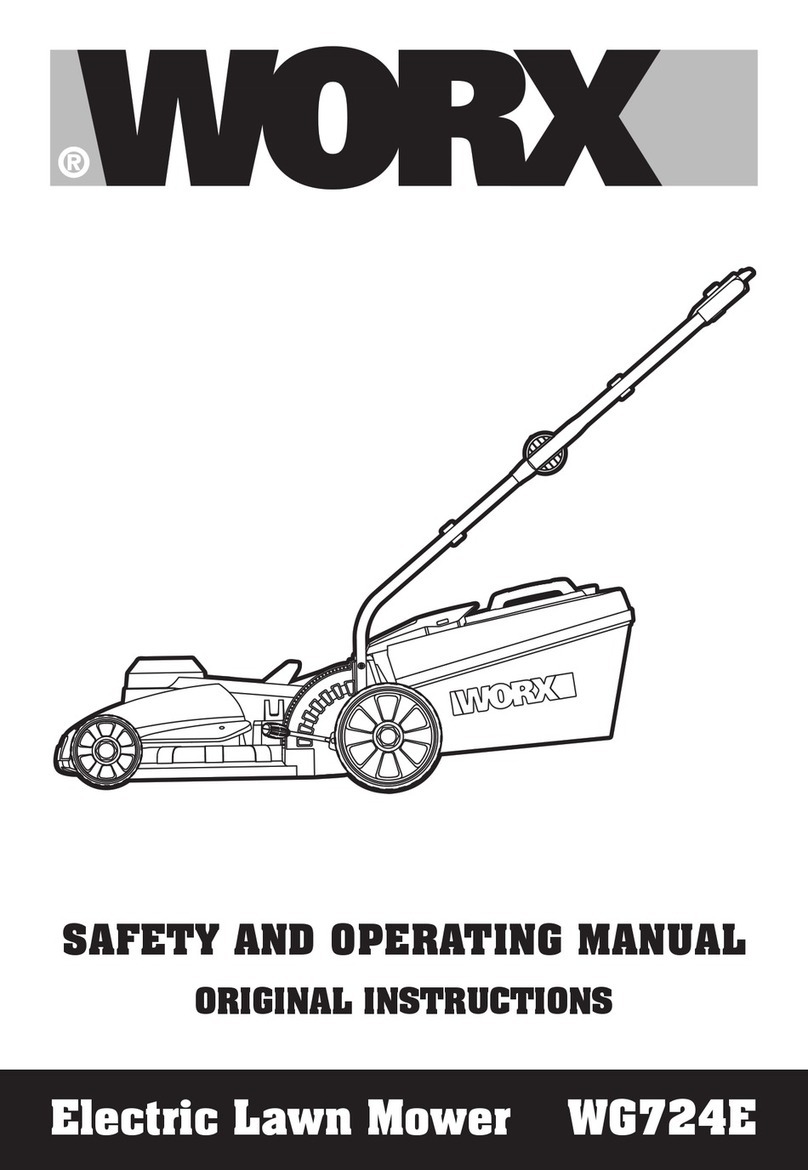 Worx WG724E Installation manual Worx WG724E Installation manual