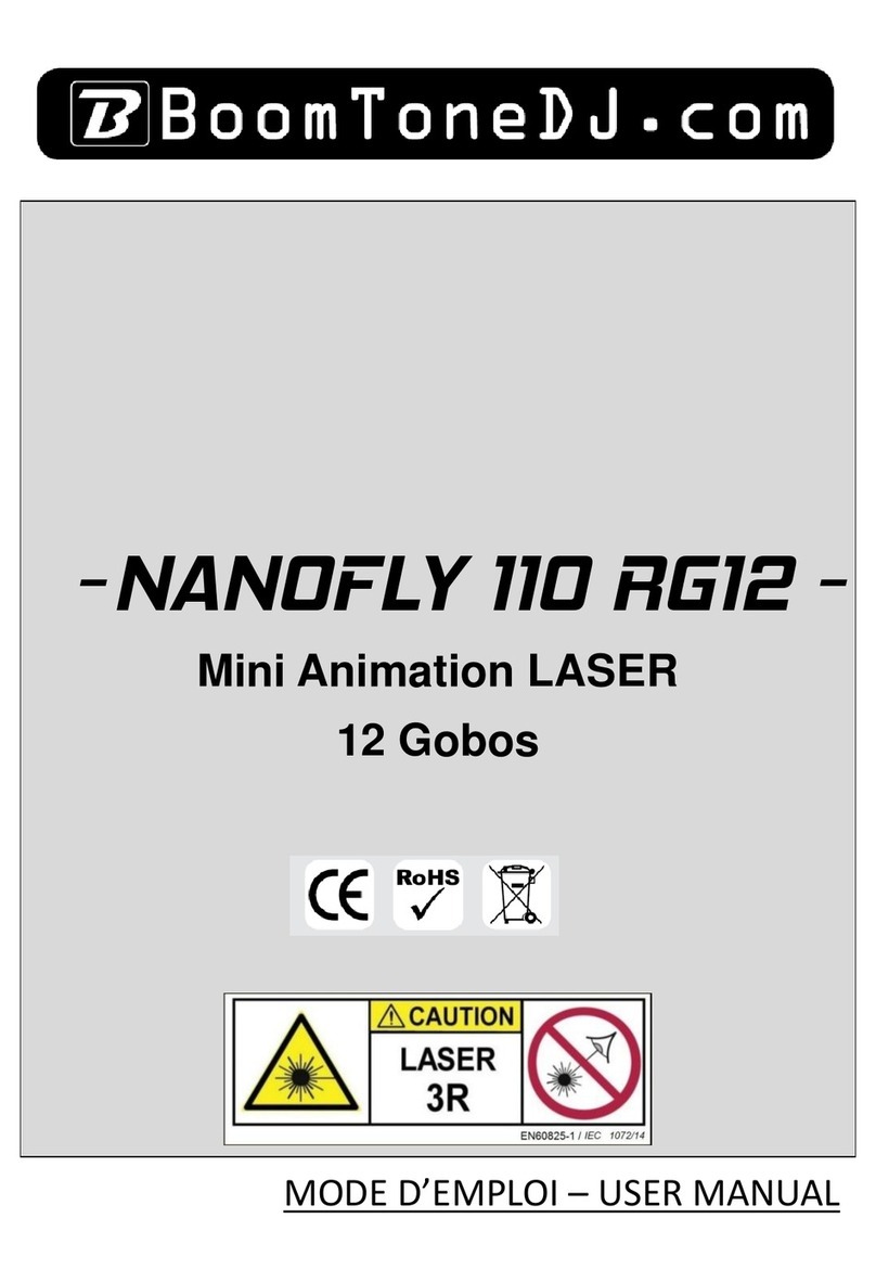 BoomToneDJ NANOFLY 110 RG12 user manual