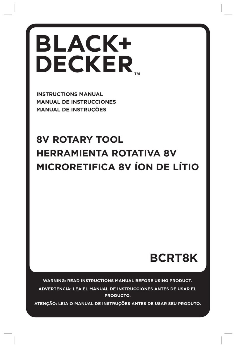 Black & Decker BCRT8K instruction manual