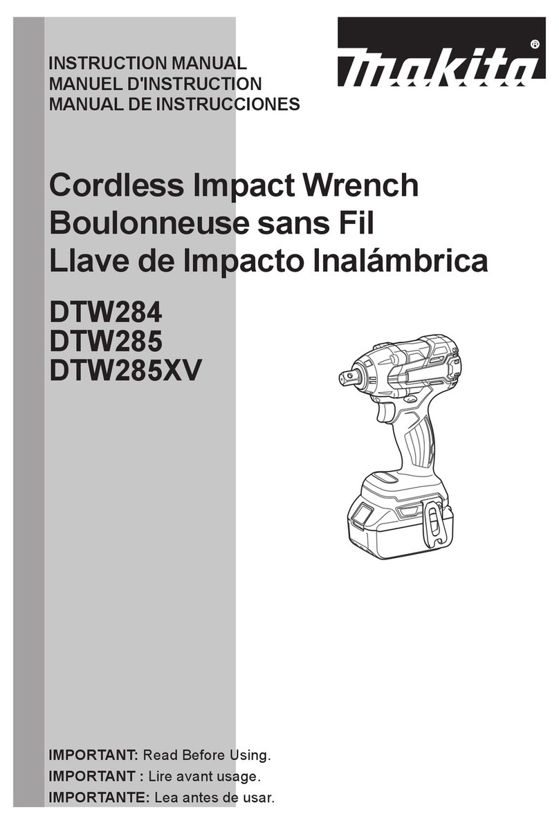 Makita DTW284 User manual Makita DTW284 User manual