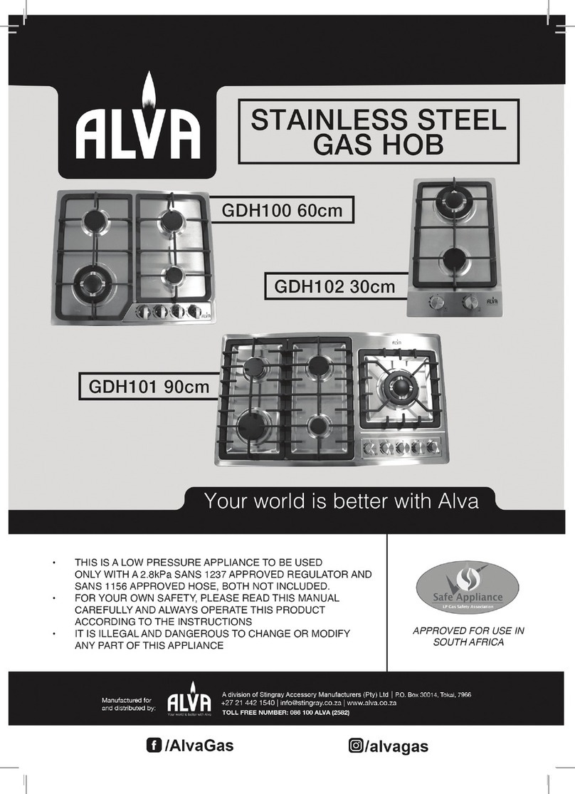 Alva GDH100 User manual