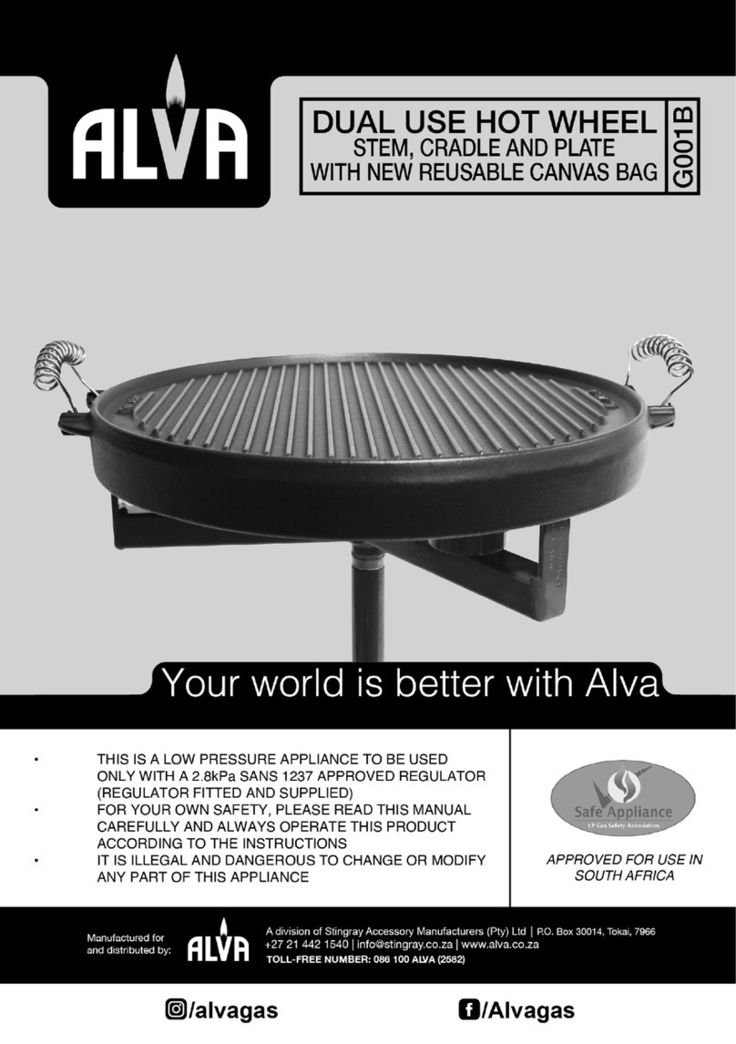 Alva G001B User manual