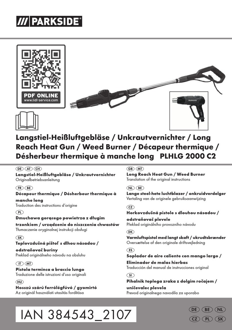 Parkside PLHLG 2000 C2 User manual