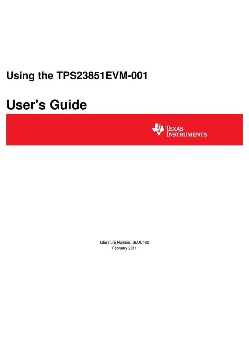 Texas Instruments TPS23851EVM-001 user guide