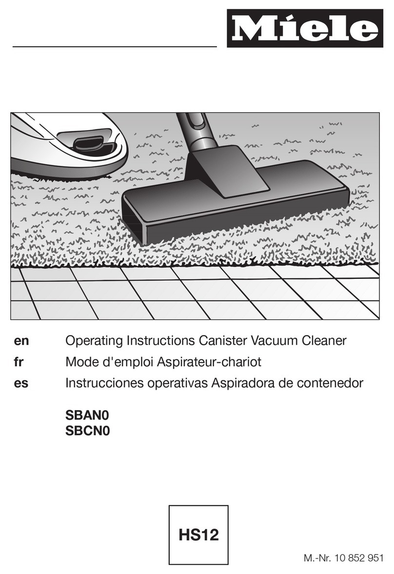 Miele Classic C1 Turbo Team User manual
