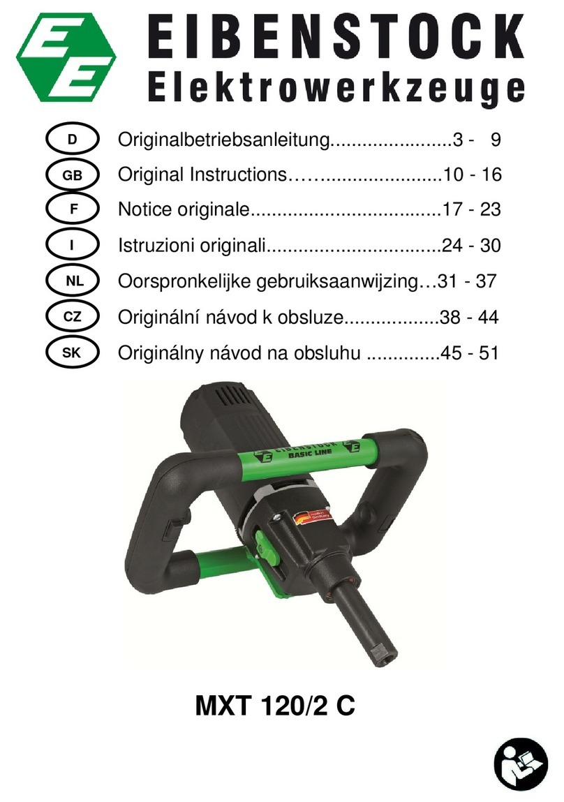 EIBENSTOCK MXT 120/2 C Original instructions